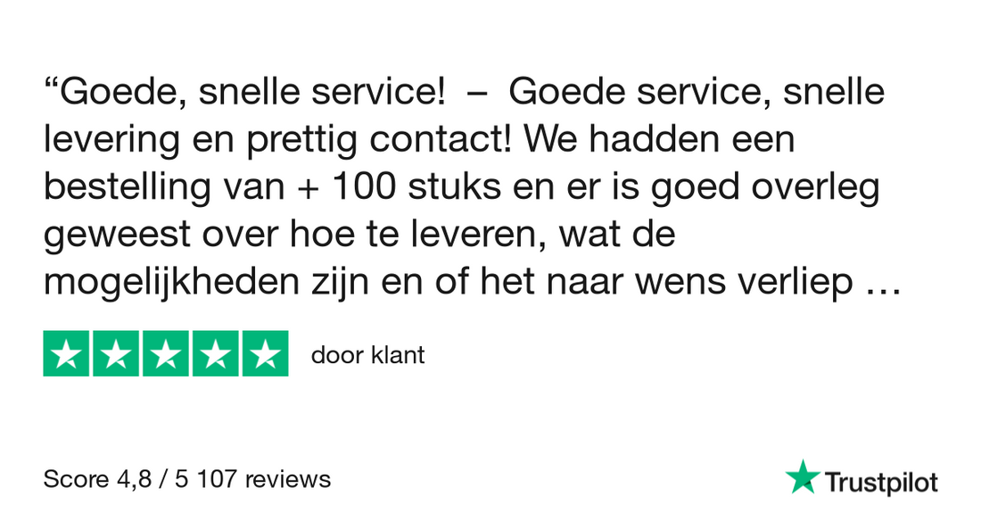 Goede, snelle service!