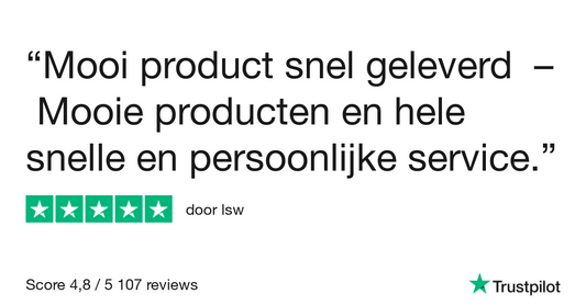 Mooi product snel geleverd